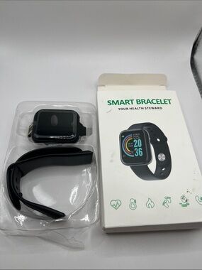 Smart Bracelet Fitness Watch - Black NIB